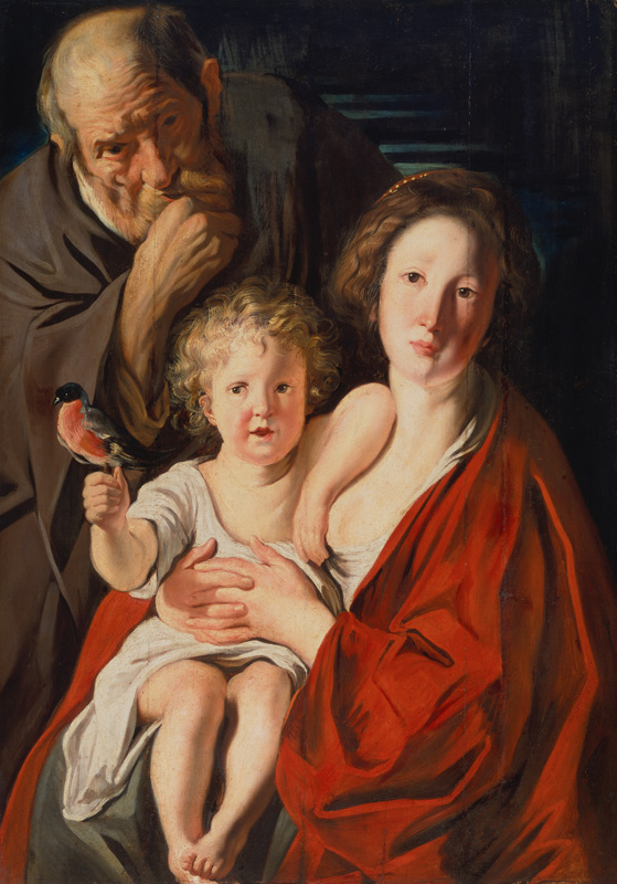 The Holy Family od Jacob Jordaens