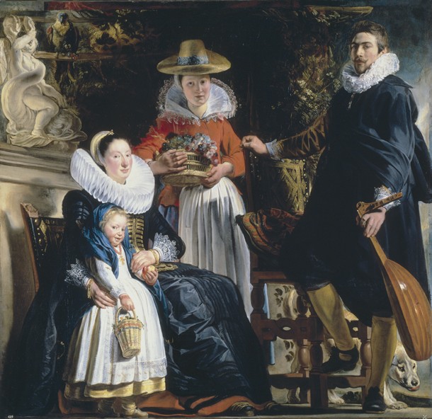 The Painter's Family od Jacob Jordaens