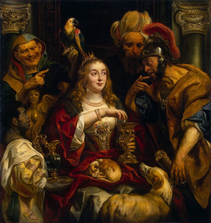 Cleopatra's feast od Jacob Jordaens