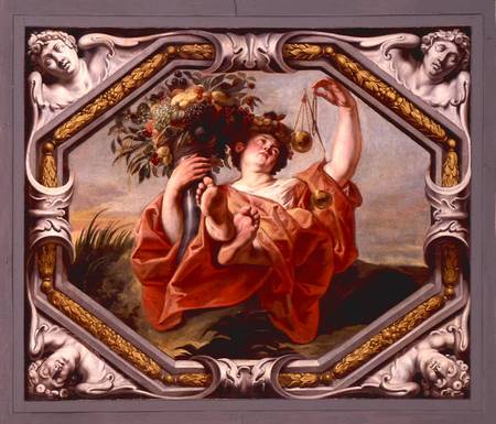 Libra, from the Signs of the Zodiac od Jacob Jordaens