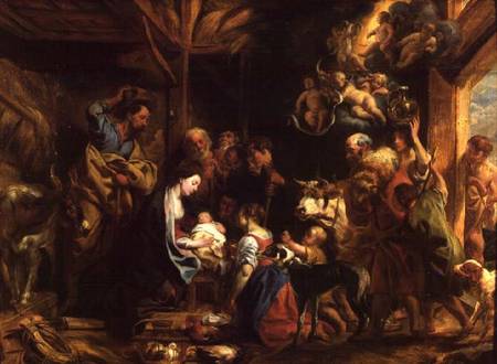 The Nativity od Jacob Jordaens