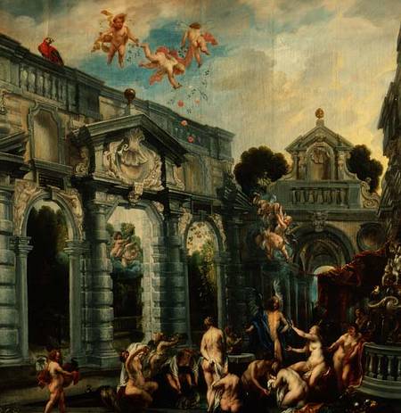 Nymphs at the Fountain of Love od Jacob Jordaens