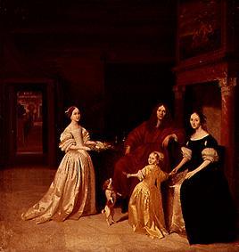 Dutch family od Jacob Ochtervelt