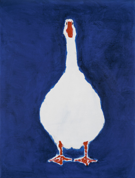 Coedwynog Goose, 2000 (oil on canvas)  od Jacob  Sutton