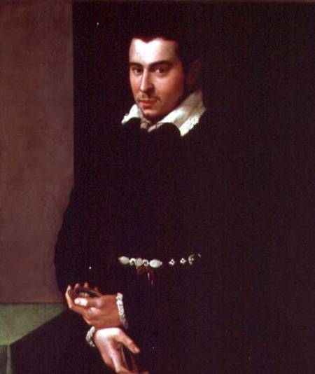 Portrait of a Member of the Scarlatti Family od Jacopino del Conte
