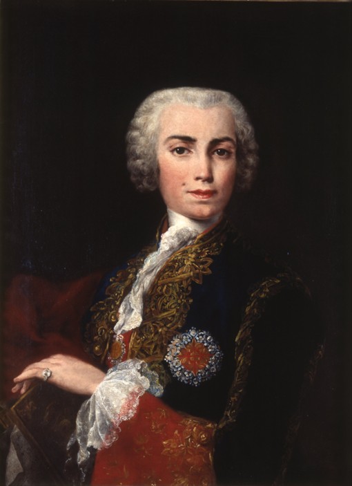 Portrait of the singer Farinelli (Carlo Broschi) (1705-1782) od Jacopo Amigoni