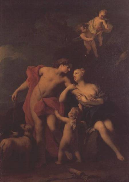 Venus and Adonis od Jacopo Amigoni