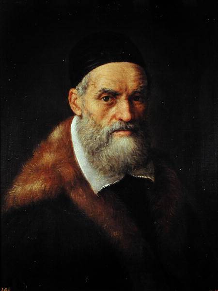 Self Portrait od Jacopo Bassano