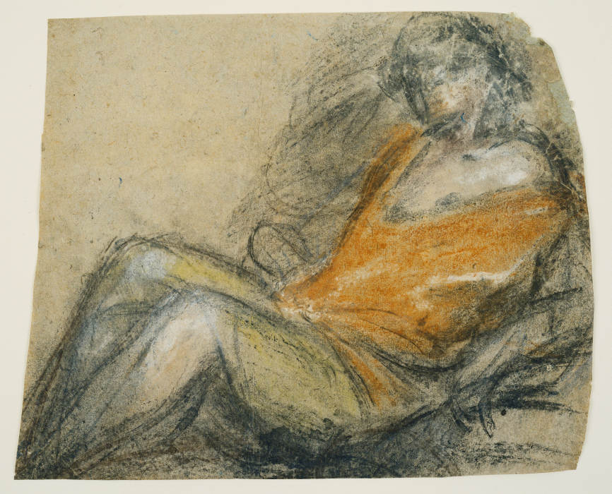 Study of a Recumbent Figure od Jacopo Bassano