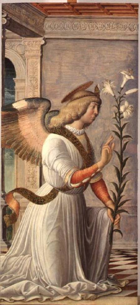 The Archangel Gabriel (panel) od Jacopo da Montagnana