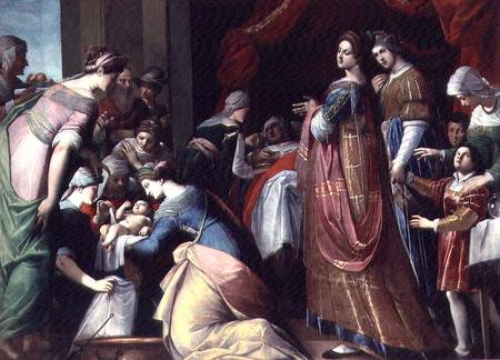 The Birth of the Virgin od Jacopo Ligozzi