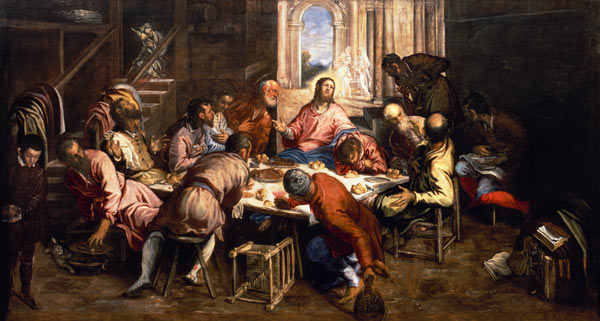 Tintoretto / The Last Supper od Jacopo Robusti Tintoretto
