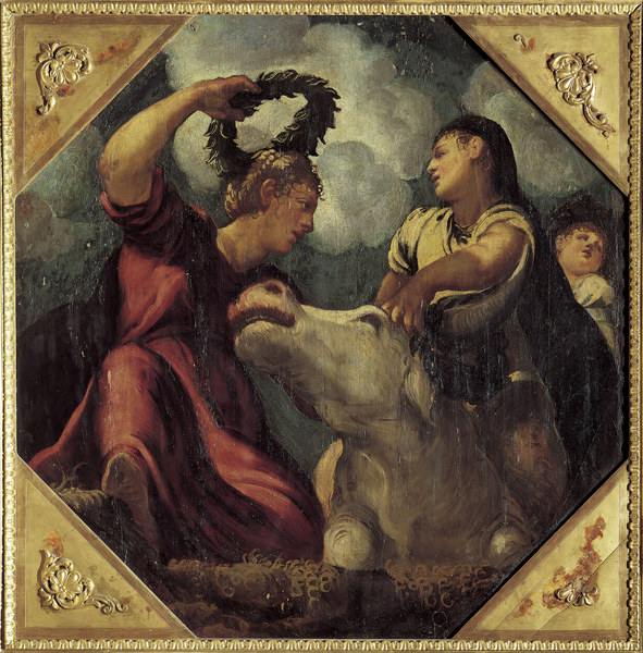 J.Tintoretto / Rape of Europa / c.1541 od Jacopo Robusti Tintoretto