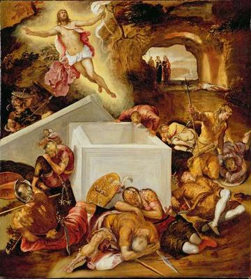The Resurrection of Christ (oil on canvas) od Jacopo Robusti Tintoretto