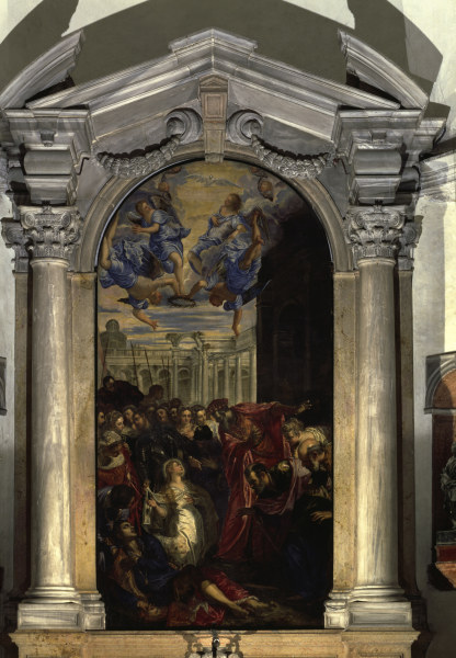 Tintoretto / Agnes raises Licinius od Jacopo Robusti Tintoretto