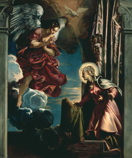 Tintoretto / Annunciation od Jacopo Robusti Tintoretto