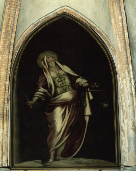 Tintoretto / Justice od Jacopo Robusti Tintoretto