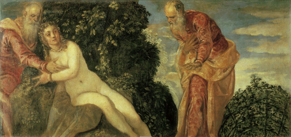 Tintoretto / Susannah and the Elders od Jacopo Robusti Tintoretto