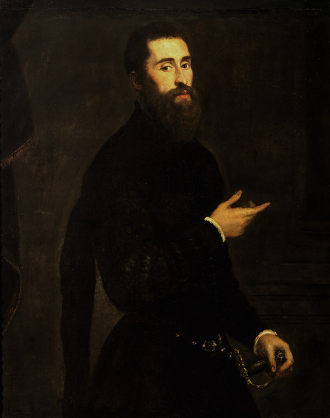 Tintoretto, Bildnis eines Edelmannes od Jacopo Robusti Tintoretto