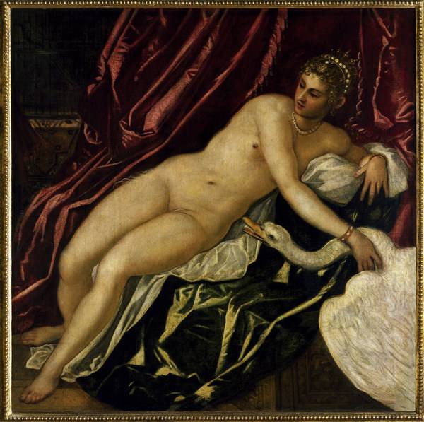Tintoretto, Leda and the Swan od Jacopo Robusti Tintoretto