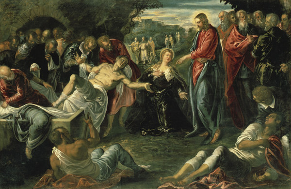 Tintoretto, Raising of Lazarus od Jacopo Robusti Tintoretto