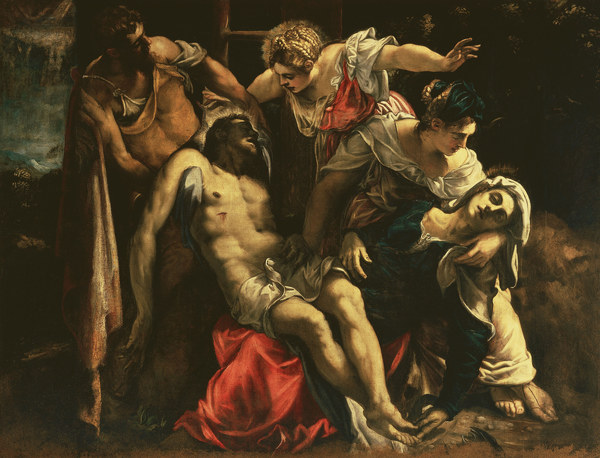 Tintoretto/Deposition from the Cross od Jacopo Robusti Tintoretto