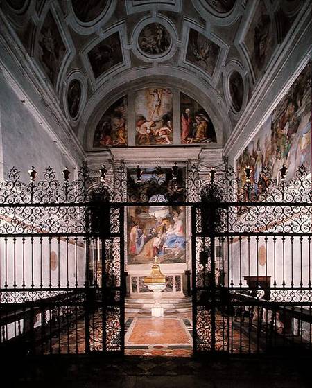 View of the Interior of the Grimani Chapel od Jacopo Sansovino
