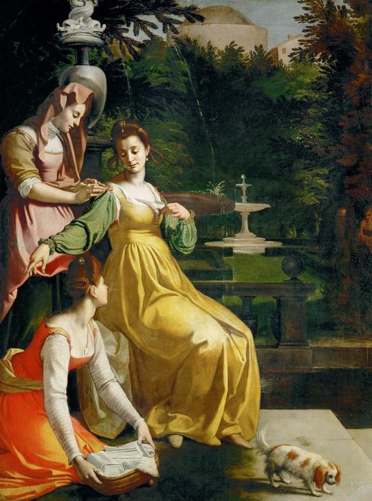 Susanna in the bath od Jacopo Chimenti Empoli