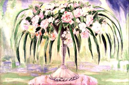 Roses in an Art Nouveau Vase od Jacqueline Marval