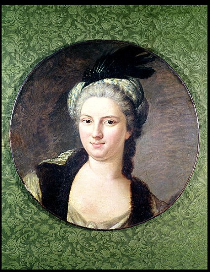 Pauline-Felicite de Nesle (1712-41) Countess of Vintimille od Jacques Andre Joseph Camelot Aved
