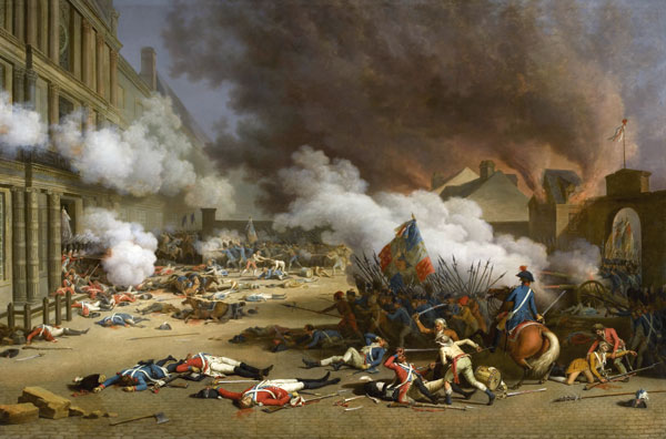 The insurrection of the 10 August 1792 od Jacques Bertaux