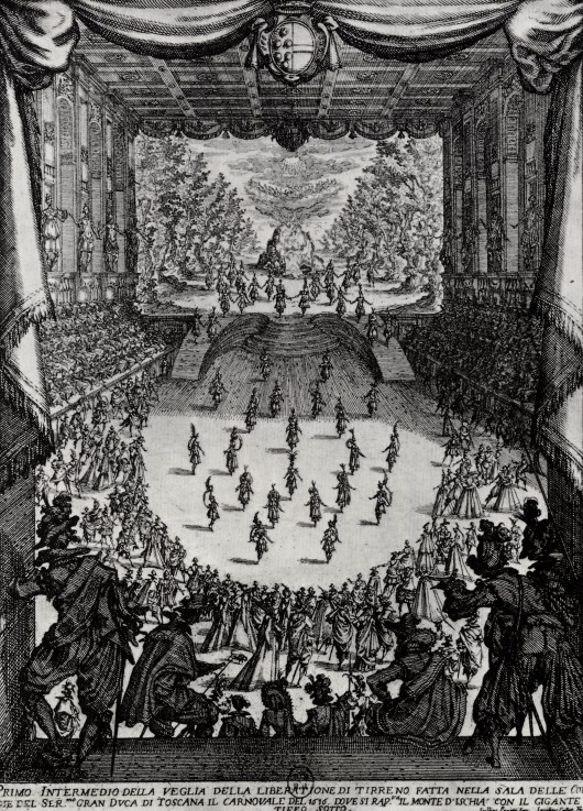Illustration for Theatre play "The interim Games" by Andrea Salvadoris (first episode) od Jacques Callot
