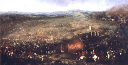 The Battle of Lutzen in 1632 od Jacques Courtois