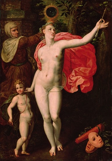 Venus and Cupid, Allegory of the Truth od Jacques de Backer