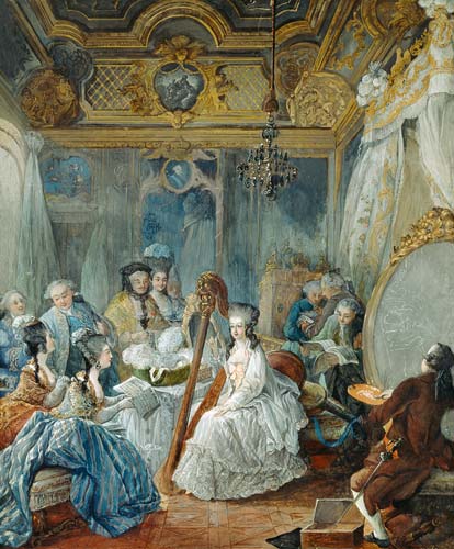 Marie Antoinette (1755-93) od Jacques-Fabien Gautier d'Agoty
