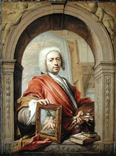 Self Portrait od Jacques Ignatius de Roore