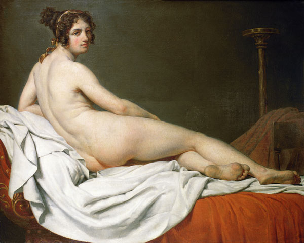 Reclining Nude od Jacques Louis David