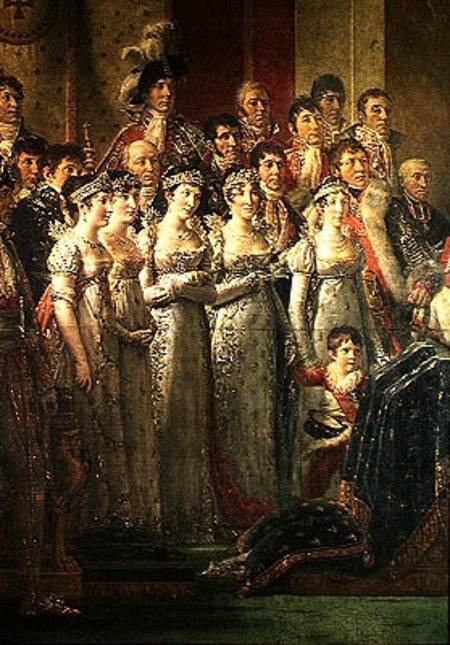 The Consecration of the Emperor Napoleon (1769-1821) and the Coronation of the Empress Josephine (17 od Jacques Louis David