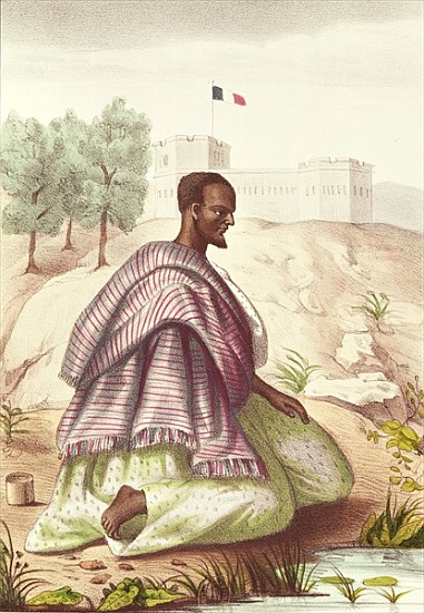 A Senegalese Marabout, from ''Les Esquisses Senegalaises'' Abbe Boilat od Jacques Francois Gauderique Llanta