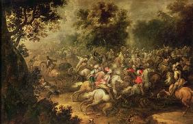 Battle of the cavalrymen