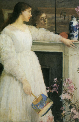 No. 2, girl in white, knows symphony into od James Abbott McNeill Whistler