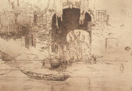 San Biagio, Venice od James Abbott McNeill Whistler