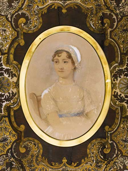 Portrait of Jane Austen (1775-1817) od James Andrews