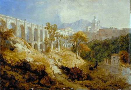 The Aqueduct at Arricia, Near Rome od James Baker Pyne