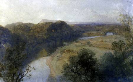 The Ribble from Red Seat od James Baker Pyne