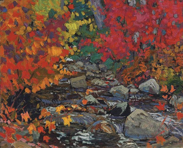 Autumn Leaves, Batchewana Wood od James Edward Hervey Macdonald