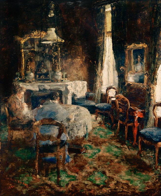 Le Salon bourgeois od James Ensor