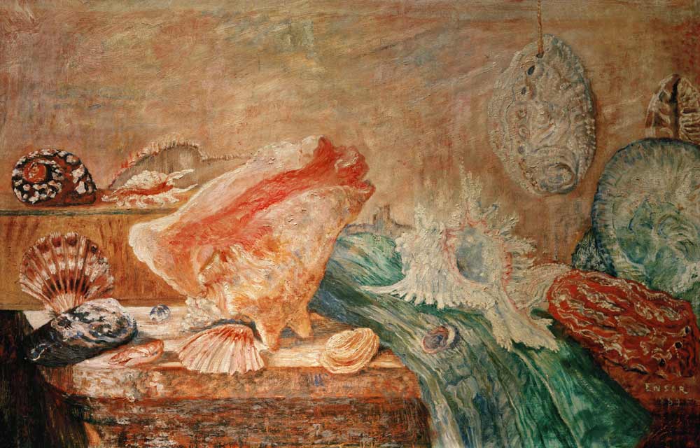 Shells and Shellfish, 1889 od James Ensor