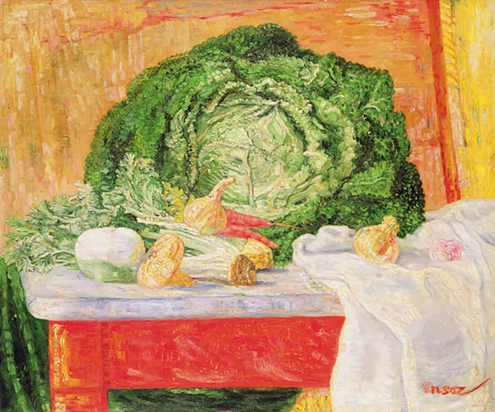 The Cabbage, c.1910 od James Ensor