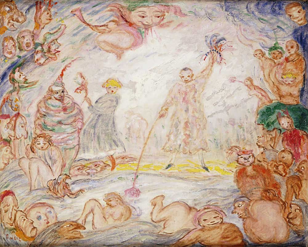 Evolution entre Ciel et Mer, c. 1935 od James Ensor